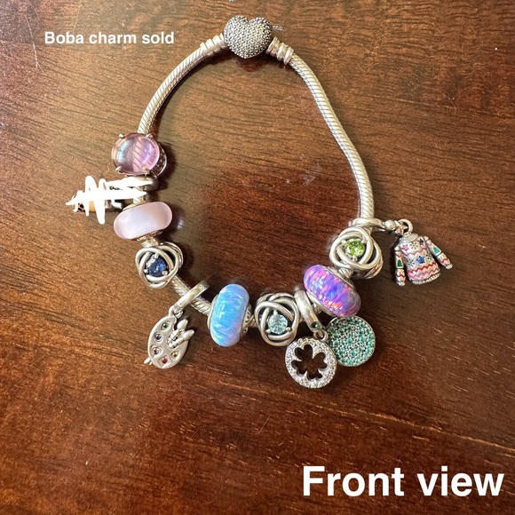 Pandora charm bracelet- colorful set 🌈💕 - Picture 1 of 2
